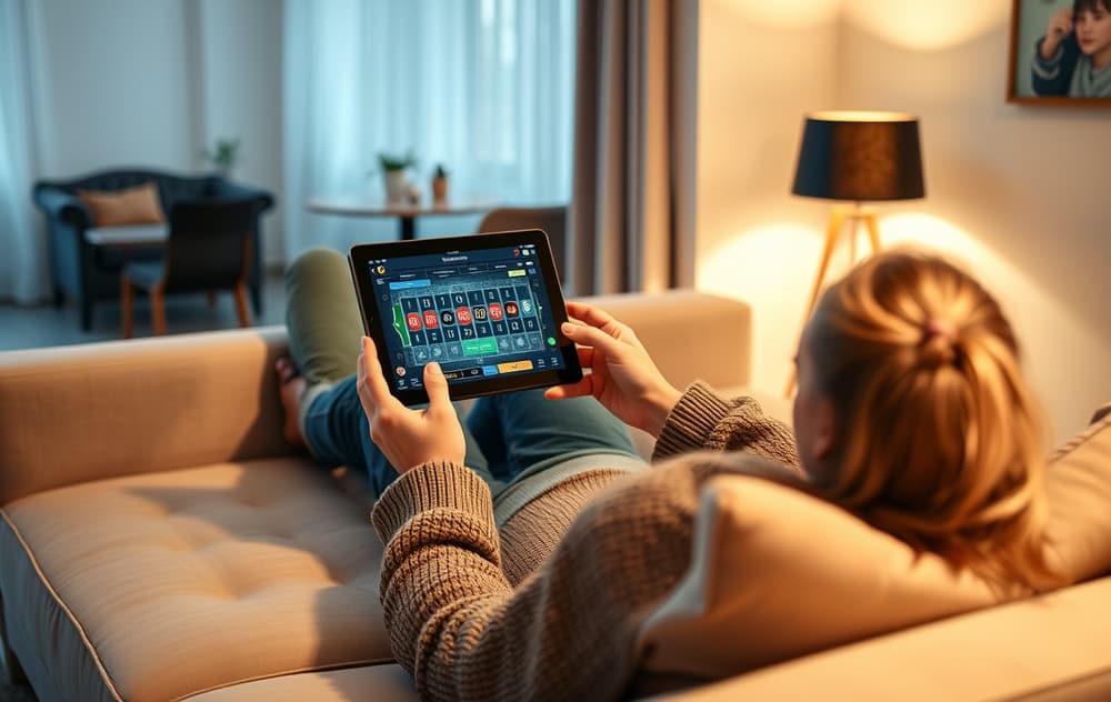 Lemon Casino mobilapp på smarttelefon