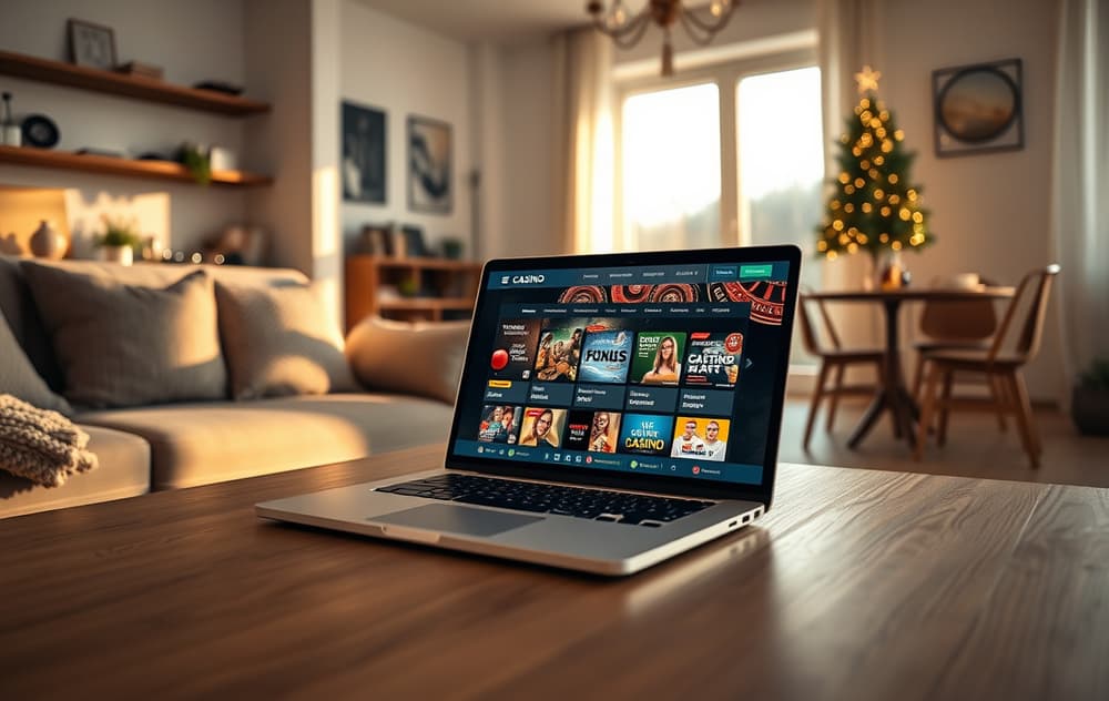 Miki Casino med grafikk av free spins og innskuddsfelt